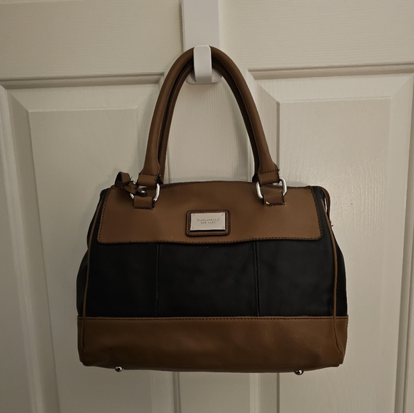 Tiganello GUC leather satchel in Cognac and Black - Picture 3 of 13